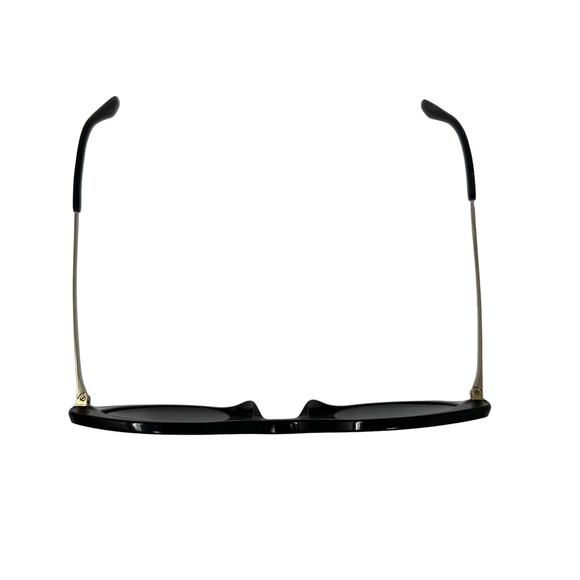 Prada SPR18X Polarized Dark Gray Lense Black Sunglasses Round main image 4